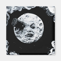 A Trip to the Moon Fridge Magnet
