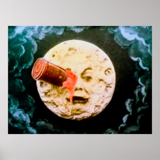 A Trip to the Moon Poster