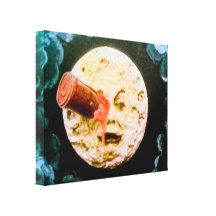 A Trip to the Moon Stretched Canvas Prints