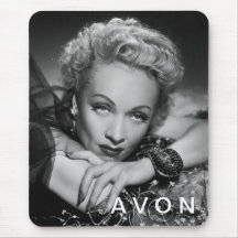 A V O N Vintage beauty mouse pad