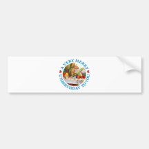 A VERY MERRY UNBIRTHDAY TO YOU BUMPER STICKERS