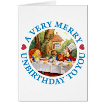 A VERY MERRY UNBIRTHDAY TO YOU CARD