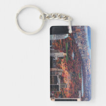 A view from above: Autumn in Central Park 01 Acrylic Key Chains