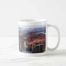 A view from above: Autumn in Central Park 01 Mugs