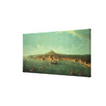 A View of Naples, 17th century Canvas Print