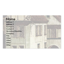 A View Of The Market Place Of Pirna Pirna Detail Business Card Templates