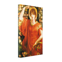 A Vision of Fiammetta ~ Dante Gabriel Rossetti Gallery Wrapped Canvas