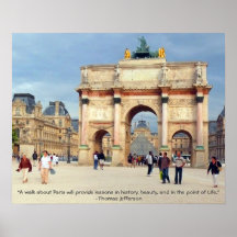 A Walk in Paris Poster
