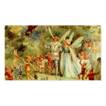 A Wedding of Faeries Business Card Template
