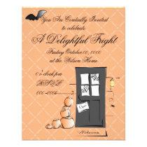 A WElcome and Cordial Halloween invitations