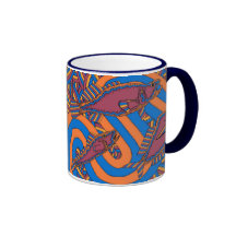 Aarli - School Of Fish Winter Season Coffee Mug