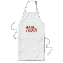 ABA Therapists Rock (Red) Apron