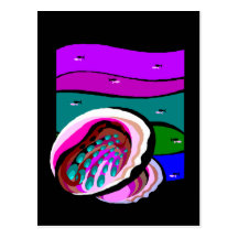 Abalone Postcards
