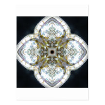 Abalone Shell Cross Jan 2013 Postcard