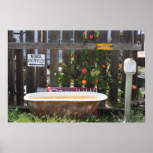 Abandoned Bathtub Posters