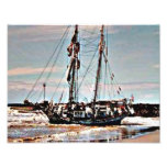 Abandoned Boat Photo Print