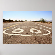 Abandoned Route 66 Print