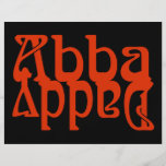 Abba Daddy (Father God) Personalised Flyer