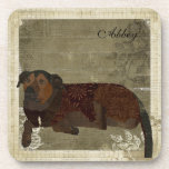 Abbey Rose Personalised Coaster