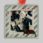 Abbey Starry Night Photo Ornament ornaments