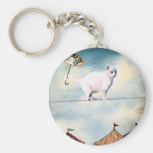 Abbie Goes to the Circus Key Chains
