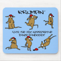 ABC Interpretive Dance Bandicoot Krumpad mousepads