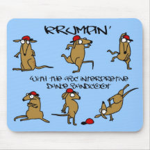 ABC Interpretive Dance Bandicoot Krumpad Mouse Pads