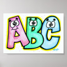 ABC Poster for kids