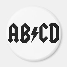 ABCD Item Magnet
