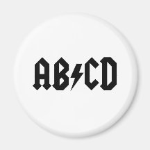 ABCD Item Magnet