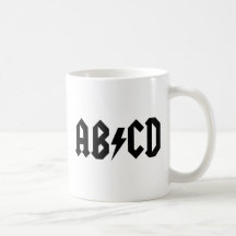 ABCD Item Mugs
