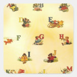 ABC's Sticker/Seal Template