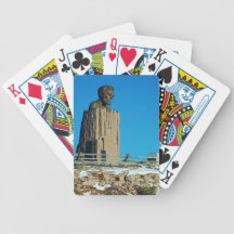 Abe in Stone Card Deck