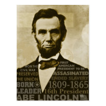 Abe Lincoln Post Cards