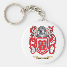 Aberdeen Coat of Arms (Family Crest) Key Chain