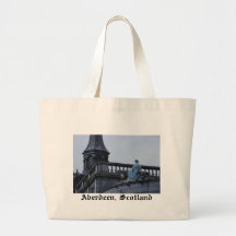 Aberdeen, Scotland Canvas Bags