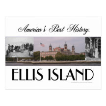ABH Ellis Island Post Card