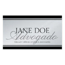 Abogado Advogado Business Card Templates