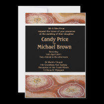 Aboriginal Wedding Invitation Desert Dreaming invitations