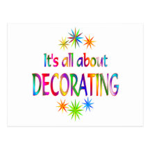 About Decorating Post Cards