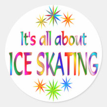 About Ice Skating Sticker