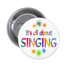 About Singing Pinback Buttons