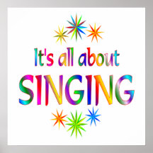 About Singing Print