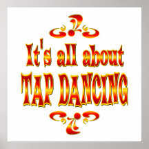 ABOUT TAP DANCING POSTER