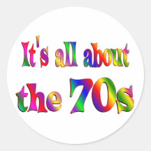 About the 70s sticker