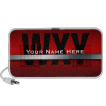 Above the Bar Red Doodle Speaker