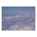above the clouds 1 greeting card