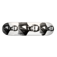 Abraham Lincoln Custom Skateboard