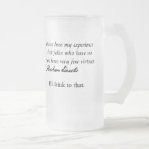 Abraham Lincoln on vice and virtue Mugs