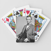 Abraham Lincoln playing cards